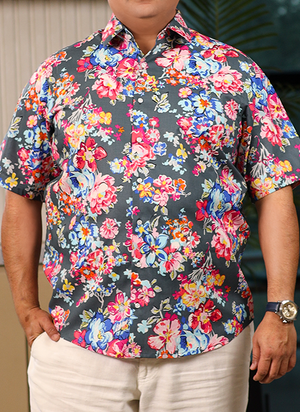 Floral Tropical Comfort Shirt