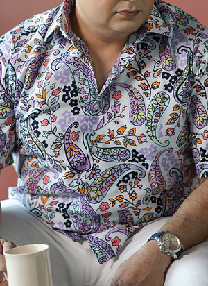 Regal Paisley Print Shirt