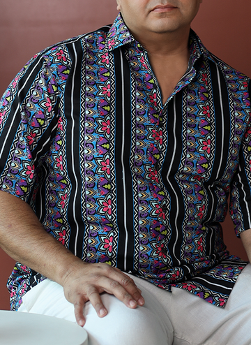 Opulent Geometric Luxe Shirt