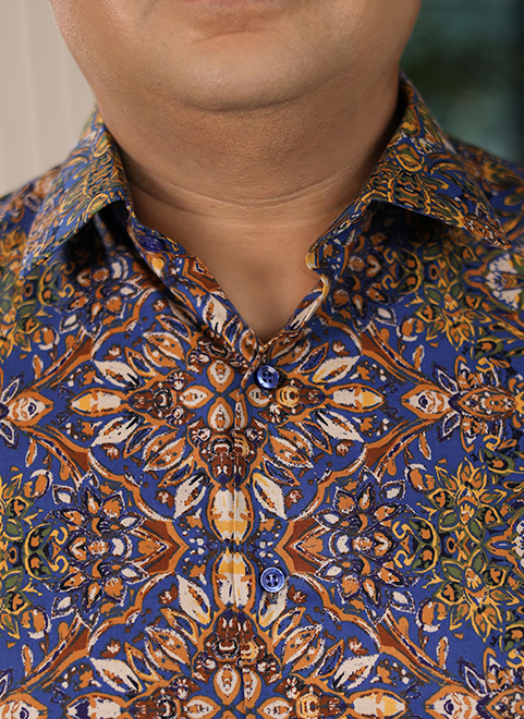 Tropical Floral Shirt – Luxury Comfort Fit