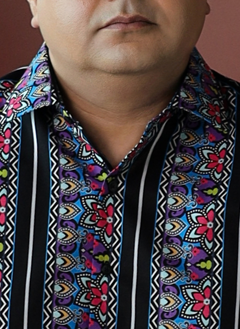 Opulent Geometric Luxe Shirt