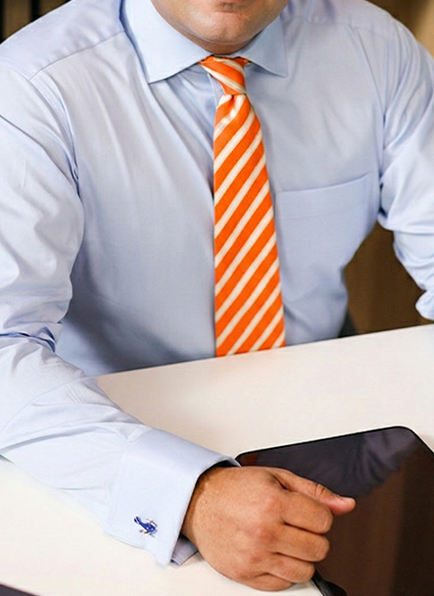 Luxe Light Blue Dress Shirt